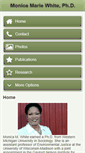 Mobile Screenshot of monicamariewhite.com