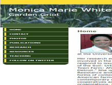 Tablet Screenshot of monicamariewhite.com